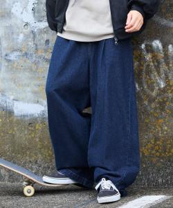 Dickies x FREAK'S STORE / Эксклюзивные рабочие брюки Dickies с широким силуэтом и бочкообразными штанинами Осень-зима 2025