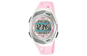 Женские зеленые часы STR-300J-4JH CASIO