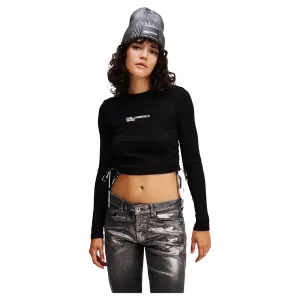 Топ Karl Lagerfeld Jeans A1W17037, черный