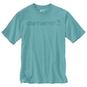 Футболка с логотипом Core, s/s Carhartt, голубой