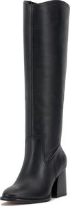 Женские сапоги до колена Vince Camuto Leila, Black Extra Wide Calf