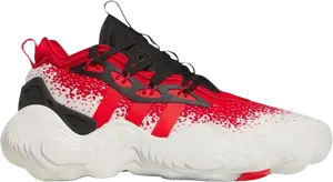Кроссовки Trae Young 3 'Red', белый