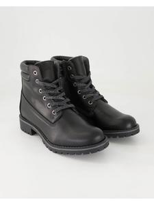 Ботильоны на шнуровке черного цвета Zahira