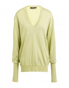 Свитер Fabiana Filippi, светло-зеленый