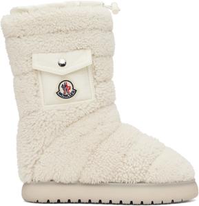 Ботинки Gaia Pocket Mid из овчины Moncler