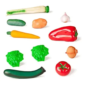 Овощи Miniland, 11 единиц, прозрачный