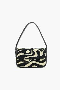 Сумка-тоут Soho Inked Tufted в черном/кремовом цвете America & Beyond, Balck/Off White