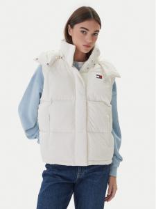 Утепленный жилет regular fit Tjw Alaska Grid Down Vest DW0DW21627 Tommy Jeans, экрю