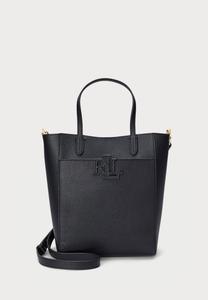 Сумка PEBBLED LEATHER SMALL CAMERYN TOTE BAG Lauren Ralph Lauren, черный