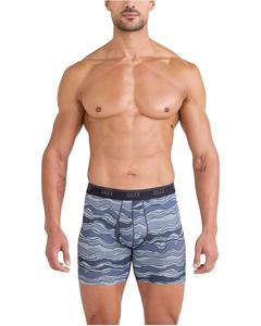 Мужские трусы-боксеры Saxx Quest Quick-Dry Mesh с гульфиком SAXX UNDERWEAR, Lazy River/Multi
