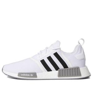 Кроссовки nmd_r1 primeblue 'white black grey' Adidas, черный