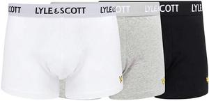 Трусы мужские Lyle & Scott транки 3 шт, мультиколор
