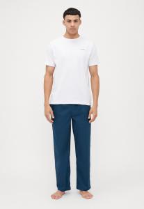 Пижамный комплект KARL LAGERFELD LOGO, White/Midnight Navy/White