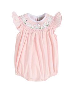 Комбинезончик Lil Cactus Running Bunnies с присборенным лифчиком, розовый