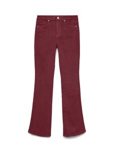 Расклешенные брюки VERO MODA VMFLASH, Dark red
