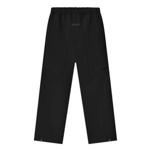 Рабочие брюки Fear of God Essentials из брезента, цвет «черный уголь»