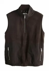 Жилет стандартного кроя Self., Chocolate Brown