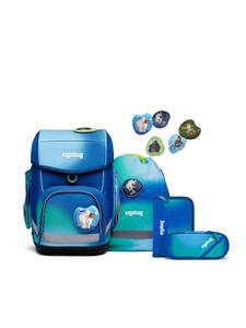 Ergobag Рюкзак 'DschungelfieBär' в ультрамариновом синем цвете