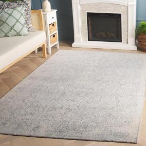 Ковер SAFAVIEH, 183 x 275 см, коллекции Maharaja, Grey, ручной работы из шерсти, идеально для гостиной, столовой, спальни (MHJ301F-6)