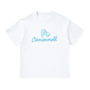 Футболка Unisex CINNAMOROLL Yugui Dog Sanrio, белый