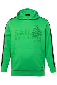 Men Plus Толстовка в зеленом цвете