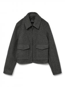 Куртка Vero Moda, темно-серый меланж