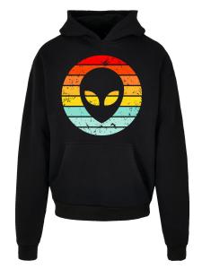 Толстовка F4NT4STIC Alien Retro Sonnenuntergang, черный