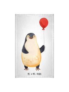 Mr. & Mrs. Panda Полотенце, пингвин, воздушный шар, без слов, белый