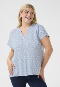 Блуза ANNY Kaffe Curve, синий