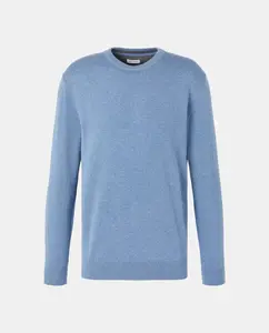 Однотонный джемпер для мужчин Easy Wear, светло-голубой