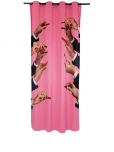 Занавеска для душа Lipstick Seletti, розовый