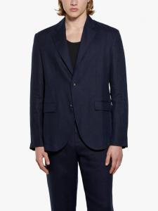 Однобортный льняной пиджак SISLEY