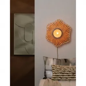 Настенный светильник MADURO E27 Good&Mojo, коричневый