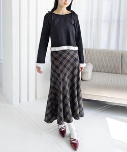 Хлопковый топ с оборками, скроенный и сшитый по фигуре.