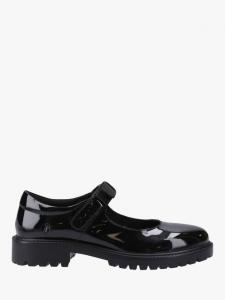 Детские туфли Mary Jane Astrid Bow Senior Patent Hush Puppies, Black
