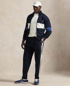 Мужские спортивные брюки из двойной вязки больших размеров Polo Ralph Lauren, Aviator Navy