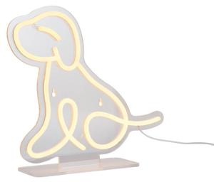 Настольная лампа Leitmotiv Neon, желтый - пластик - 27 x 30 x 2 см