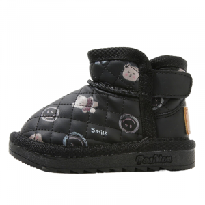 Нескользящие теплые детские туфли для младенцев и малышей MAIBUXIONG, черный