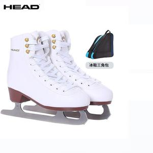 HEAD Коньки для фигурного катания f200 white fleece-lined с предварительно заточенными лезвиями и рюкзаком, размер 29