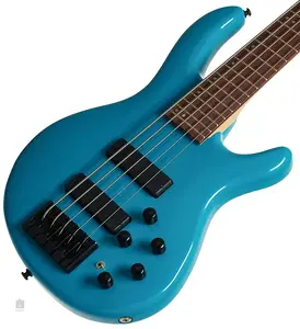 Cort Artisan C5 Deluxe - Candy Blue, звукосниматели Bartolini MK-1, предусилитель Markbass MB-1
