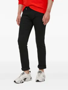 Джинсы с логотипом GUESS USA, черный