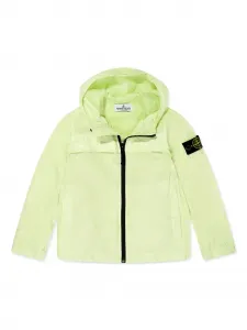Куртка с логотипом Compass Stone Island Junior, зеленый