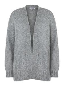 MORE & MORE Вязаный кардиган в крапчатом сером