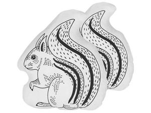 Подушка Beliani 2 шт KOLKATA, 42x12x48 см, черно-белый