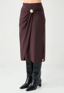 Обычная юбка а-силуэта Jimmy Key, Bitter Brown