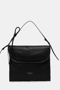 Кожаная сумка Patrizia Pepe, черный