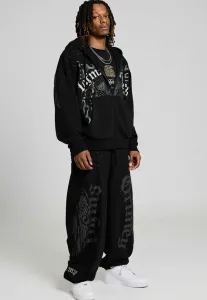 Главный наблюдатель, мешковатые спортивные брюки Grimey, Black