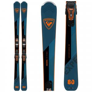 Мужские карбоновые лыжи Experience 80 с креплениями Xpress 11 GripWalk. Rossignol, Grey/Blue