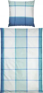 Постельное белье , синее, 1x 155x220 см + 1x 80x80 см Erwin Müller