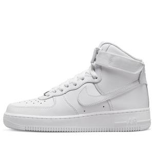 Кроссовки air force 1 высокие Nike, белый